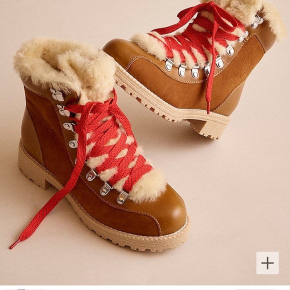 Jcrew New Nordic Boots Leather and Nubuck - Picture 5 of 7